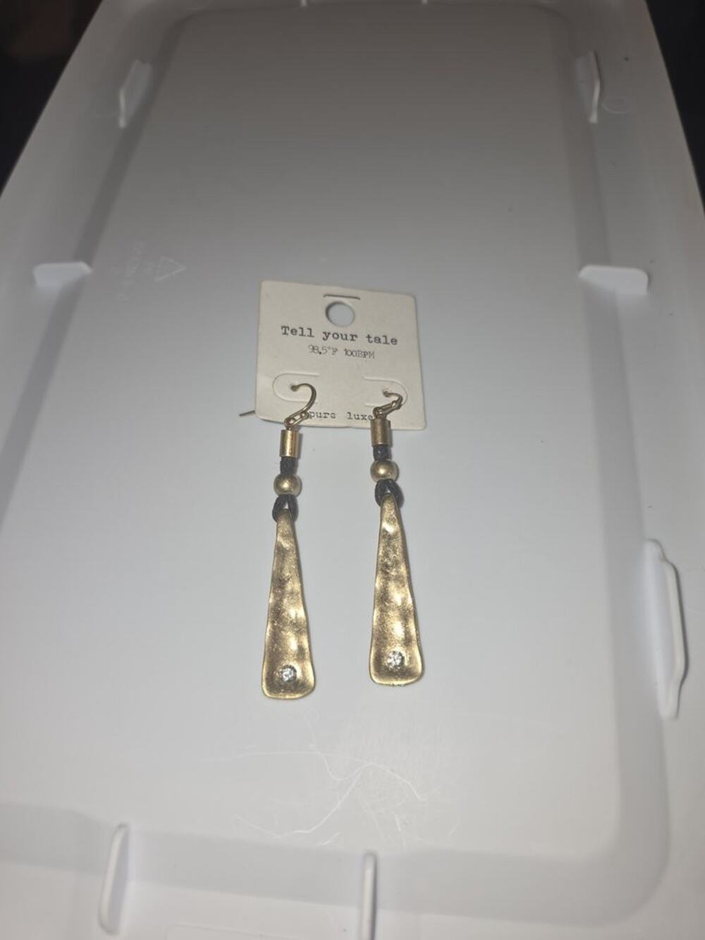 Tell Your Tale Earrings